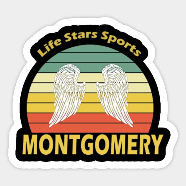 Montgomery Sticker by Polahcrea